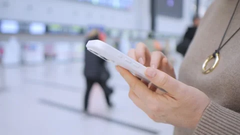 Hands use smartphone Stock Footage 339484613