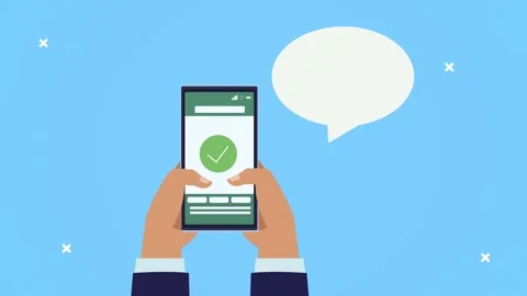 Hands using smartphone device chatting Stock Footage 150219326