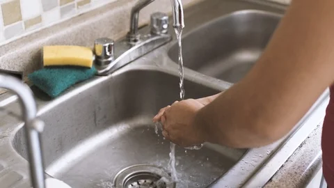 Hands Washing short 動画素材 126614179