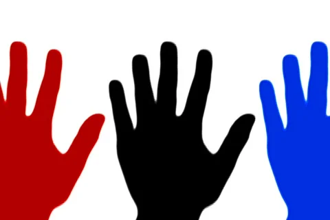 Hands wave V2 - NTSC 스톡 동영상 663992