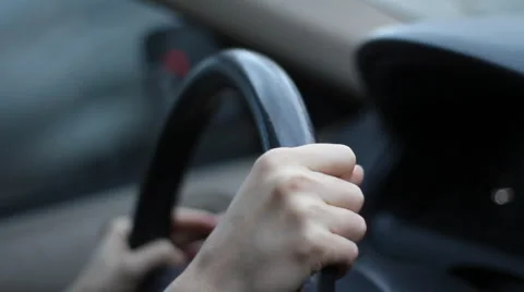 Hands on the wheel Video stock 936061