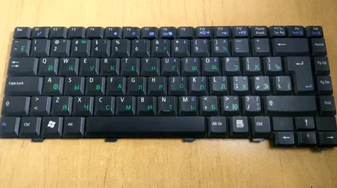 The hands work on the keyboard on the computer Stock-Footage 69024553