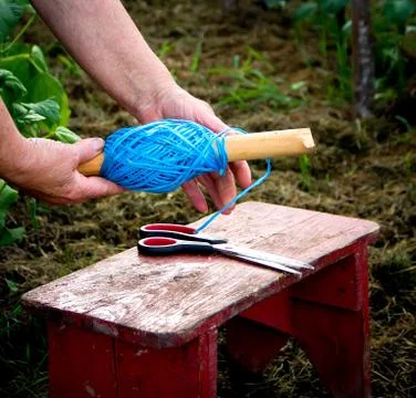 Hands working Stock Photos