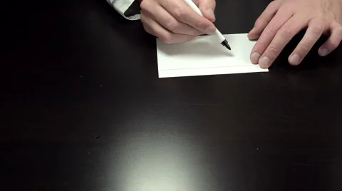 Hands write the message asap Vídeos de archivo 47484734