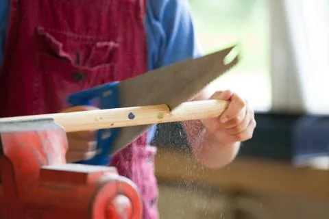 Handsaw. Stock Photos