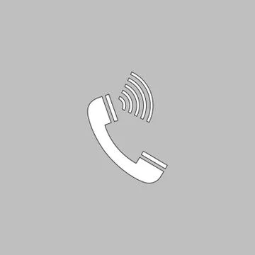 Handset computer symbol Stock-Illustration