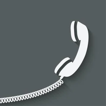 Handset symbol Stock-Illustration