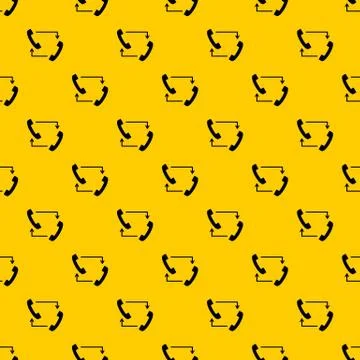 Handsets with arrows pattern vector Illustrazione stock