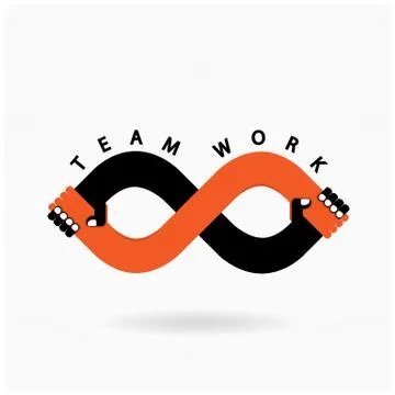 Handshake abstract design Иллюстрация