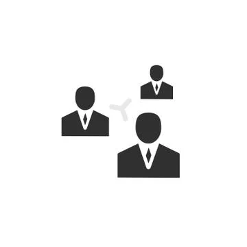 Handshake abstract logo vector design template Stock-Illustration