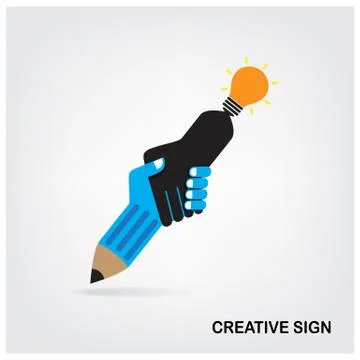 Handshake abstract sign,creative sign. Иллюстрация