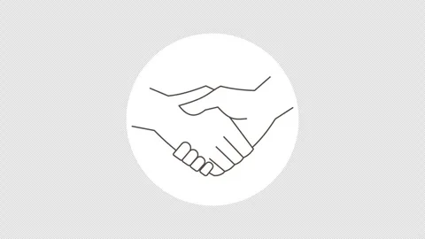 Handshake Vídeo Stock 335469303
