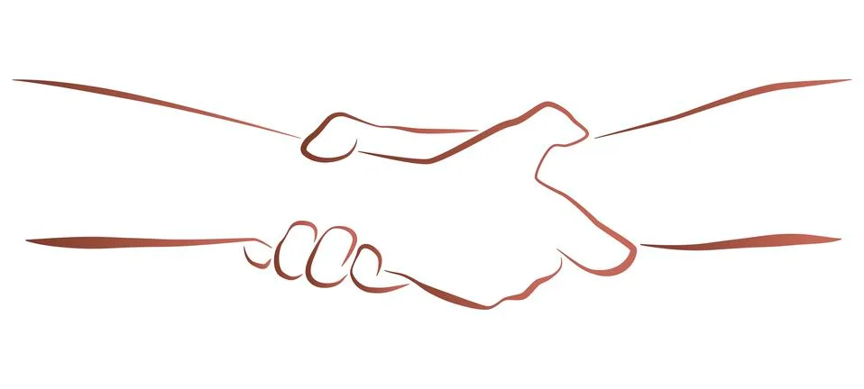 Handshake Grip Stock Illustration