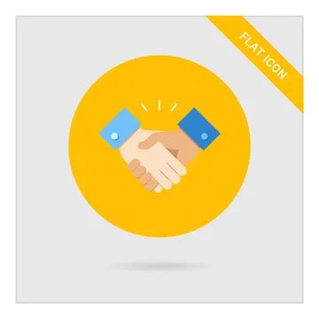 Handshake icon Stock-Illustration