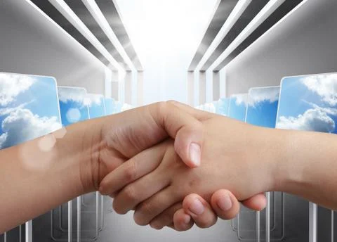 Handshake Stock Illustration