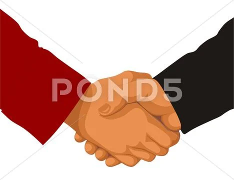 Handshake Stock Illustration