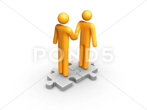 Handshake Stock Illustration