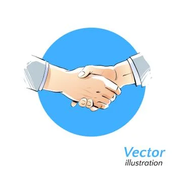 Handshake Stock Illustration