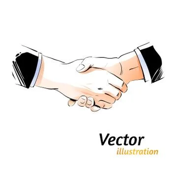 Handshake Stock Illustration