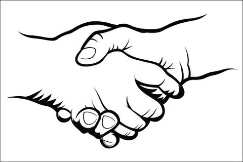 Handshake Stock Illustration