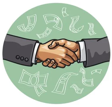 Handshake Stock Illustration