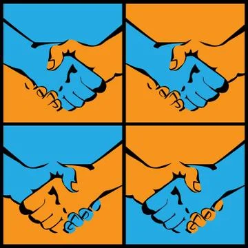 Handshake Stock Illustration