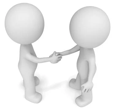 Handshake. Stock Illustration