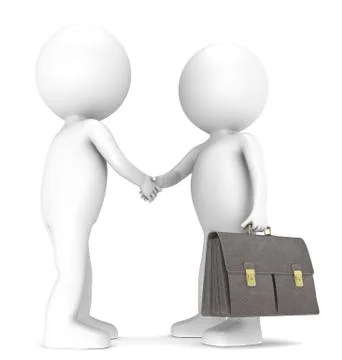 The Handshake. Stock Illustration