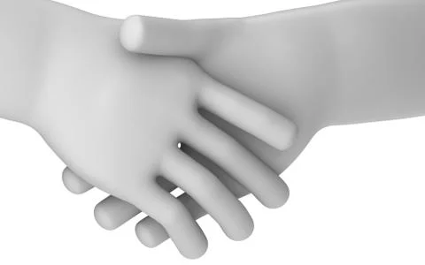 Handshake Illustrazione stock