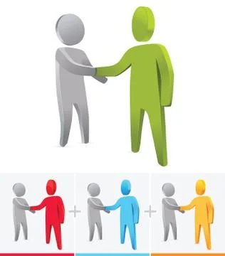 Handshake Stock Illustration
