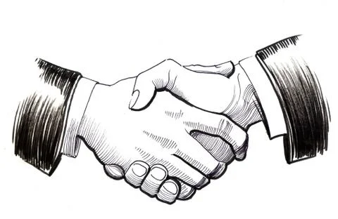 Handshake Stock Illustration