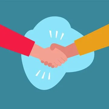 Handshake Stock Illustration