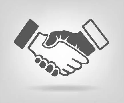 Handshake illustration Stock Illustration