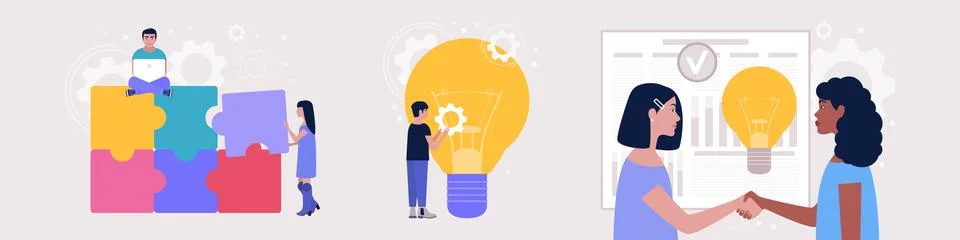 Handshake illustration Иллюстрация