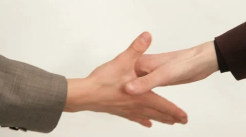 Handshake Means That The Transaction Is Concluded Video stock 51811939