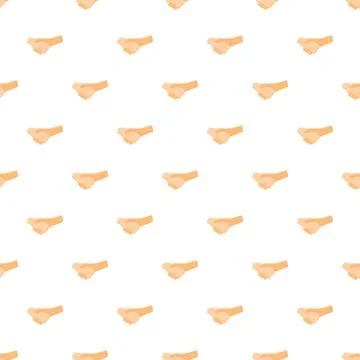 Handshake pattern creating a seamless business agreement background イラスト素材