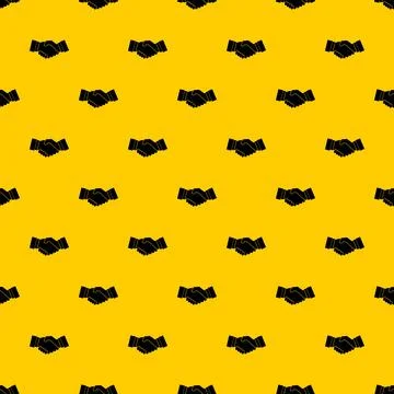 Handshake pattern Stock Illustration