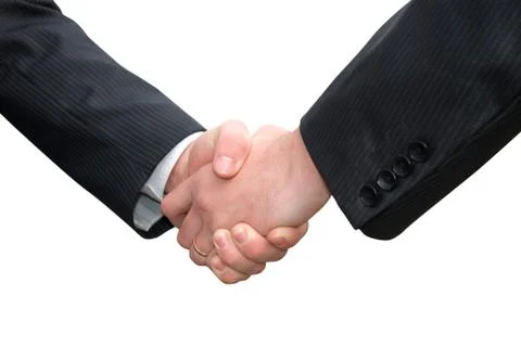 Handshake Foto stock