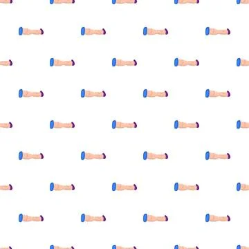 Handshake seamless pattern representing agreement and partnership Stock Illustration