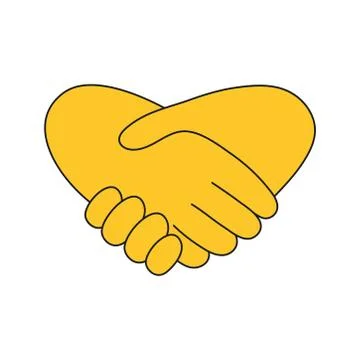 Handshake, shaking hands Stock Illustration