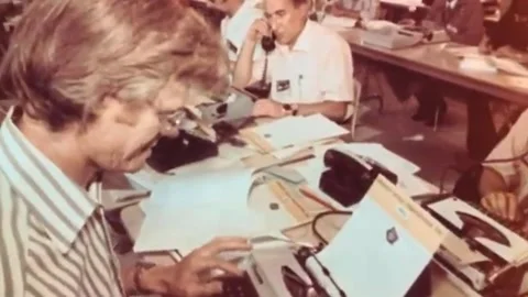 Handshake in Space Soyuz - Apollo, 1975. (89) Video stock 237229449
