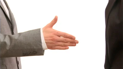 Handshake, zoom Video stock 2946929
