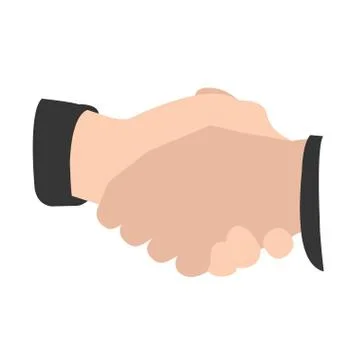 Handshaking Stock Illustration