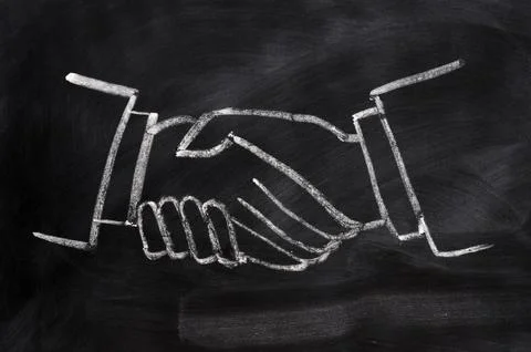 Handshaking Stock Photos