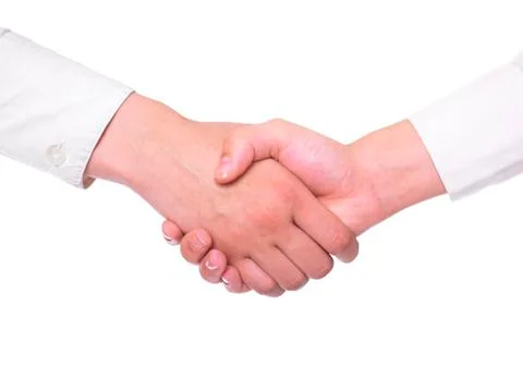 Handshaking - Team Work Stock Photos