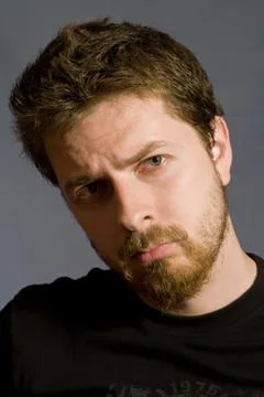 Handsome bearded man Foto stock