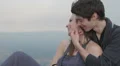 handsome boy caresses and pampers his girlfriend - lovers - couple in love HD Footage