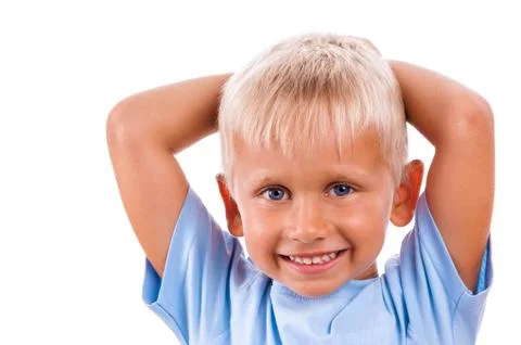 Handsome boy Stock Photos