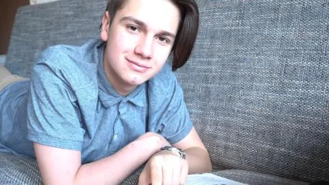 A handsome boy . Stock Photos