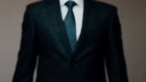 Handsome businessman gesturing thumbs up Stock Footage 95221773